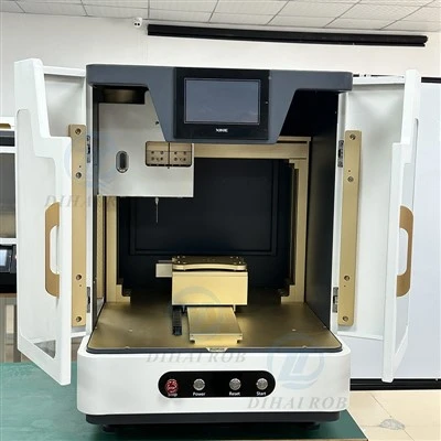 Enkele - naald elektrische olie -injectie machine bureaublad naaldolie injectie machine CBD olievulmachine vloeistof en dikke oliecartridges, pods, flesvulmachineapparatuur